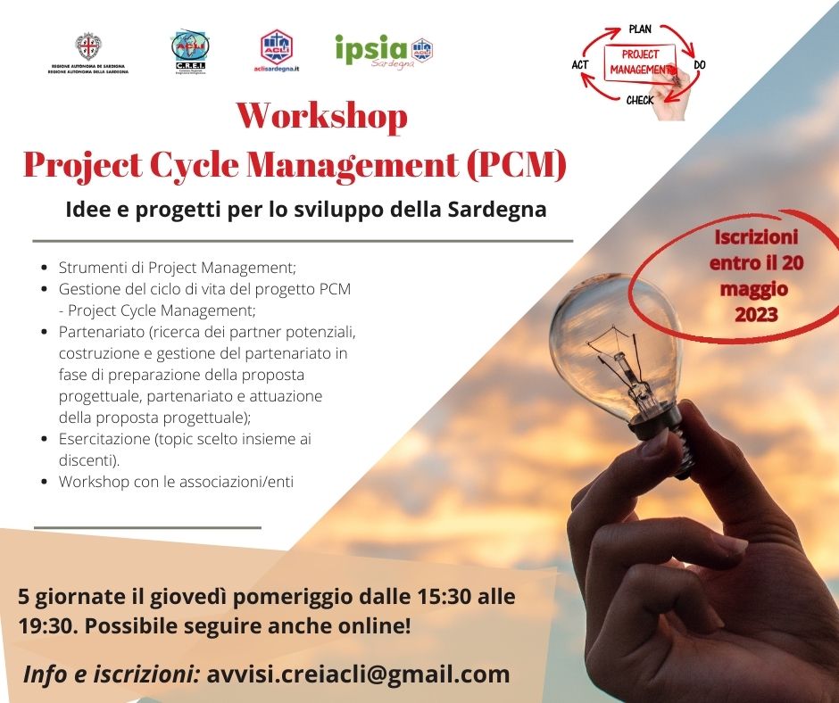 Whorkshop Project Cycle Management (PMC) Idee e progetti di sviluppo della Sardegna